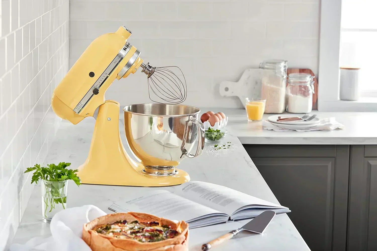 KitchenAid Artisan 5-Quart Tilt-Head Stand Mixer with Pour Flap