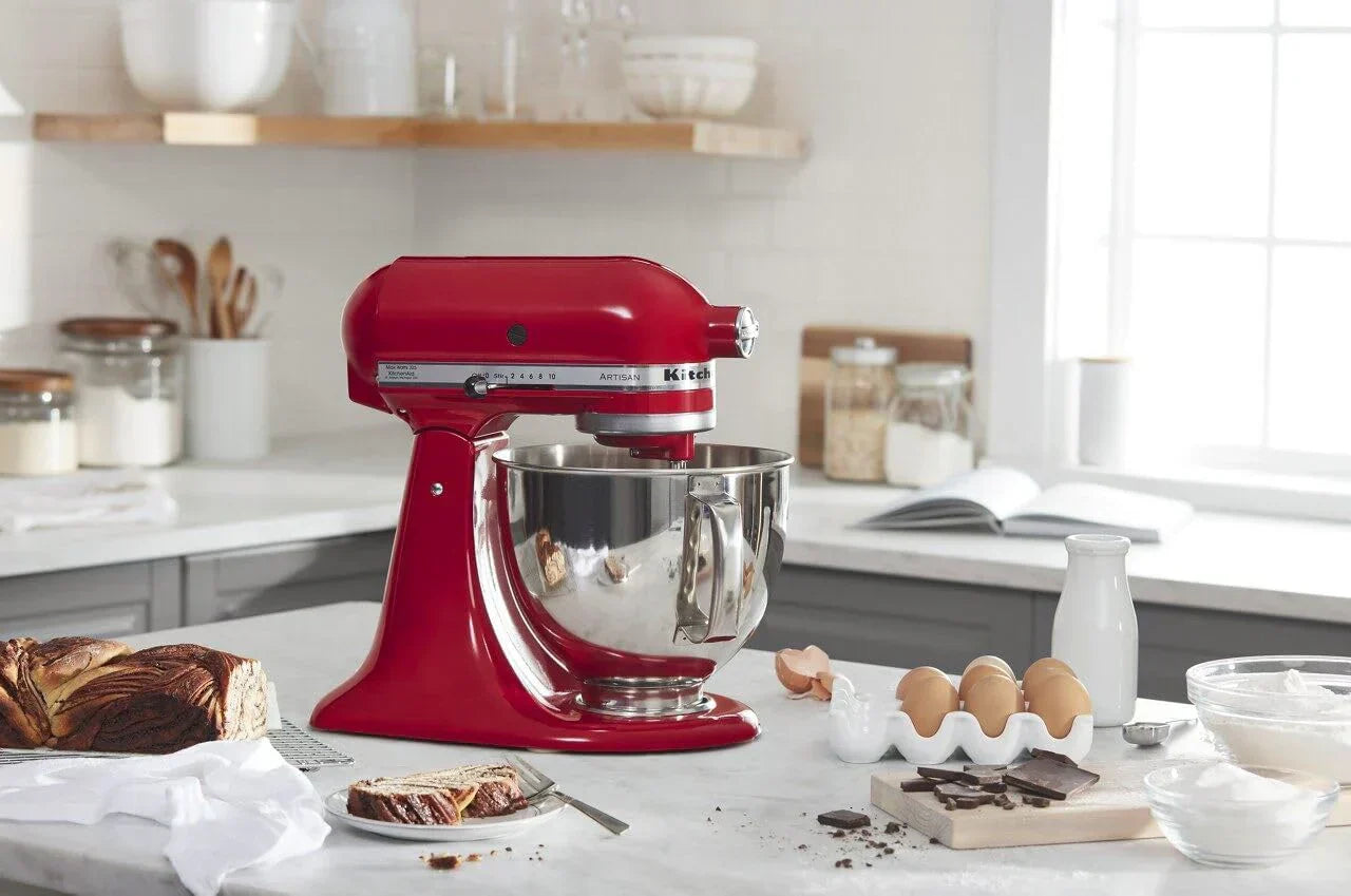 KitchenAid Artisan 5-Quart Tilt-Head Stand Mixer with Pour Flap