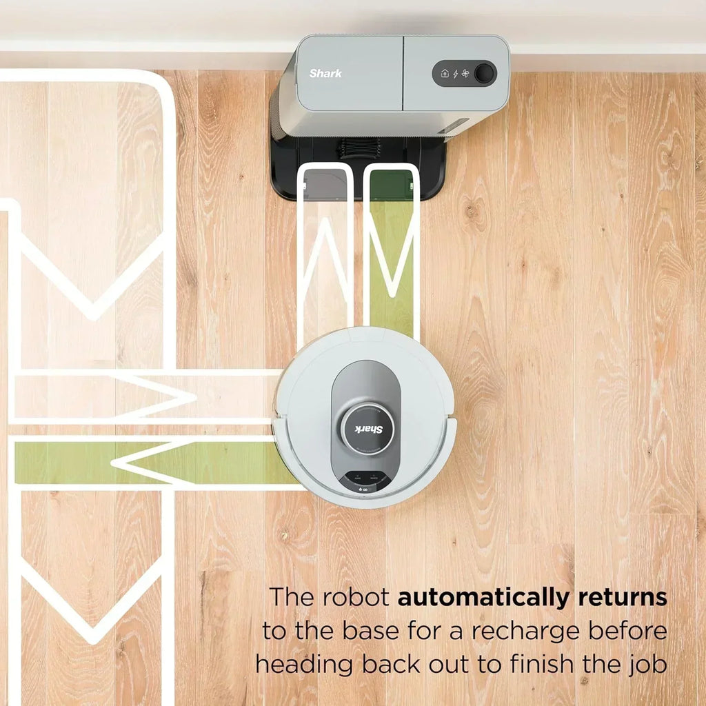 Robotic vacuum cleaner Voice Control Robot Vacuum with Matrix Clean Navigation Home Mapping