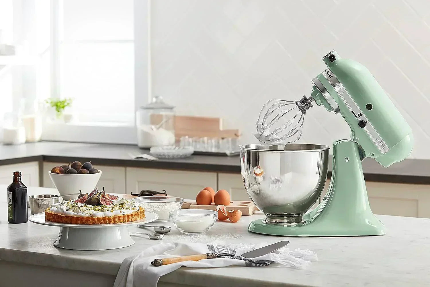 KitchenAid Artisan 5-Quart Tilt-Head Stand Mixer with Pour Flap