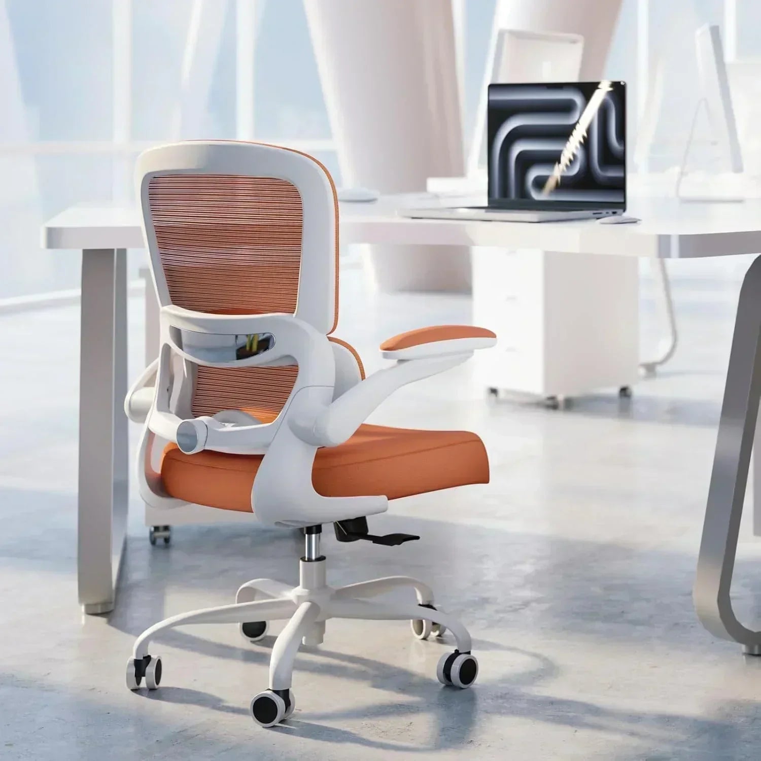 TRALT Office Chair Ergonomic Desk Chair 330 lbs Home Mesh Gaming Chair with Wheels