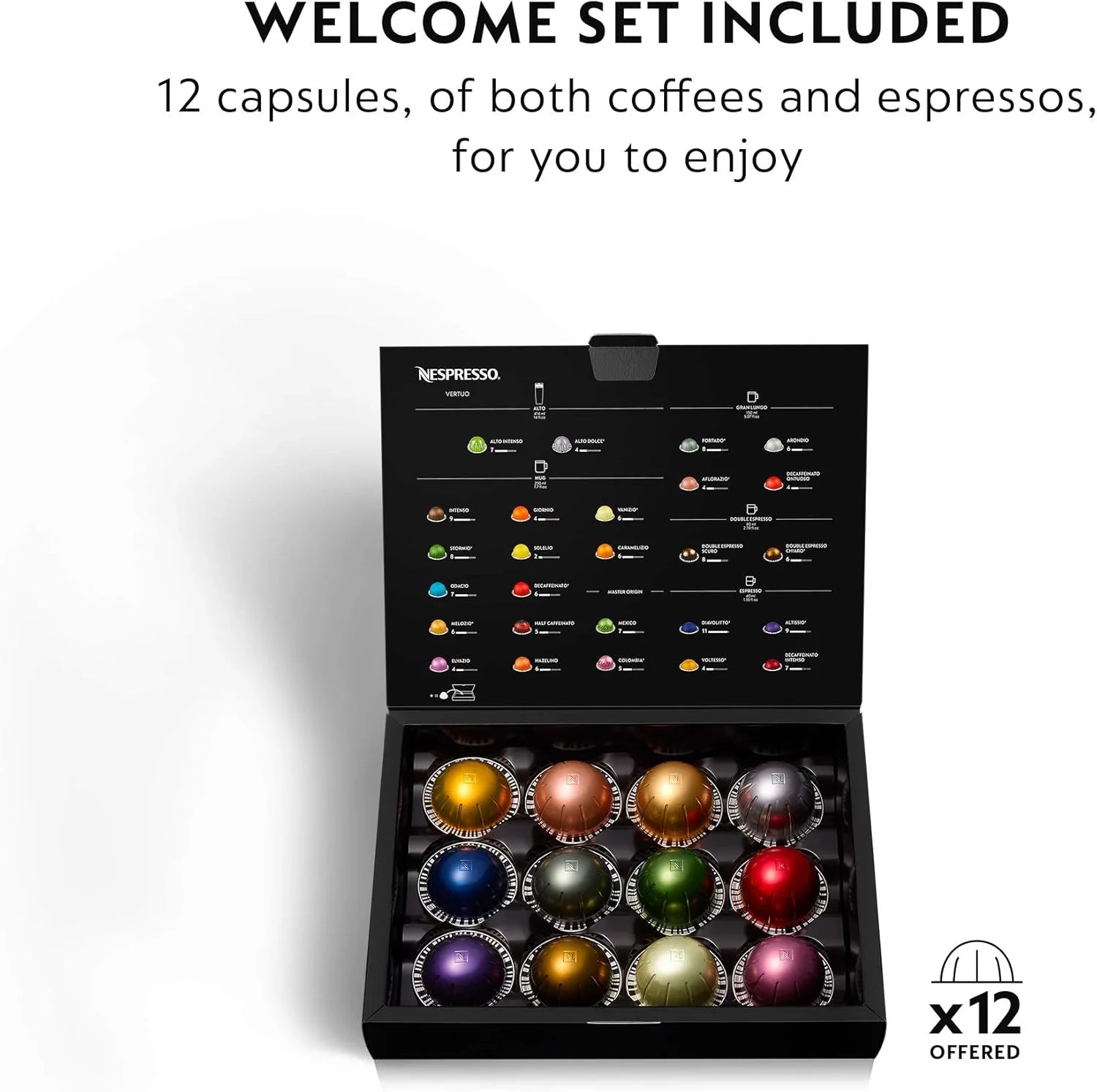 Nespresso De'Longhi Vertuo Coffee and Espresso Machine