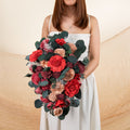 Luxe Velvet Cascade Bouquet*