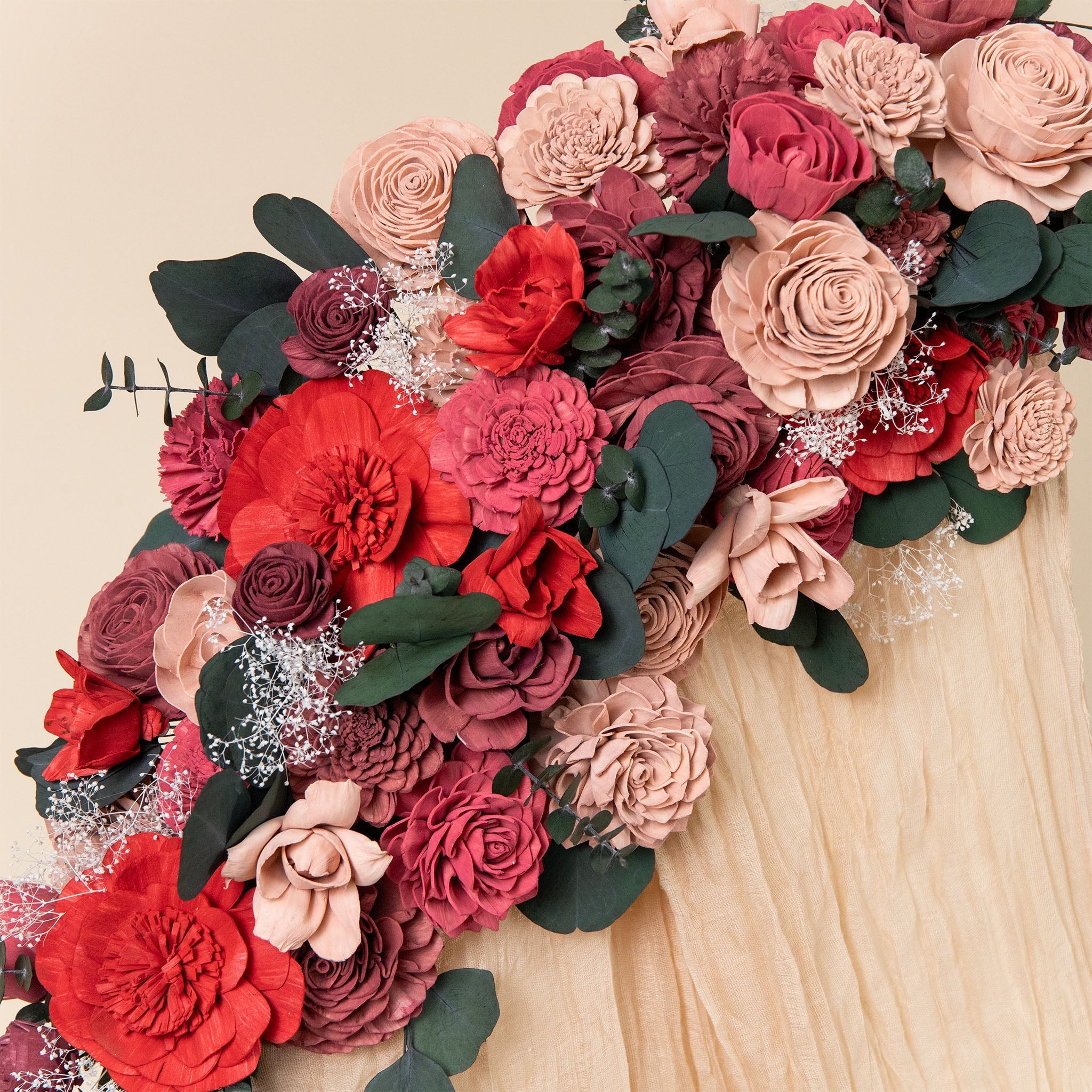 Luxe Velvet Wedding Arch Decor*