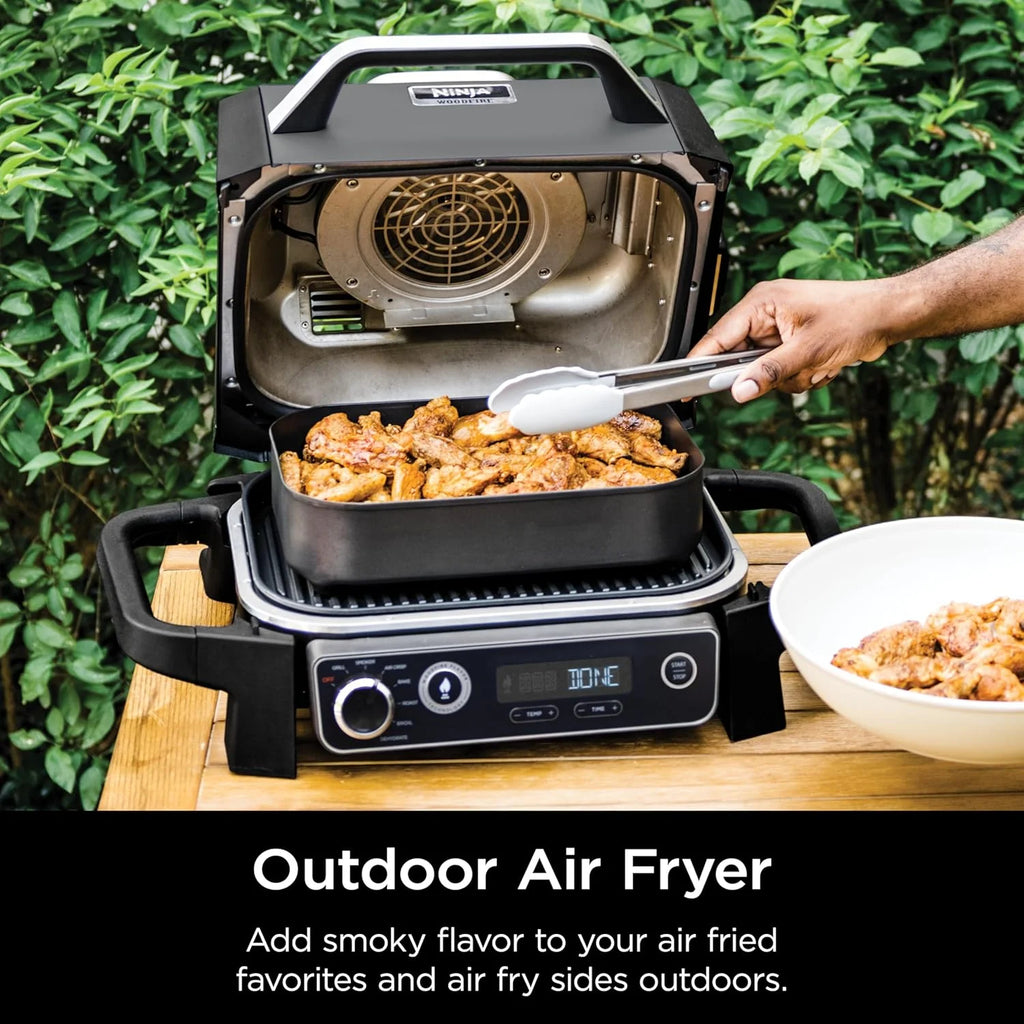 OG751 Woodfire Pro Outdoor Grill Built-In Thermometer 7-in-1 Master Grill BBQ Smoker