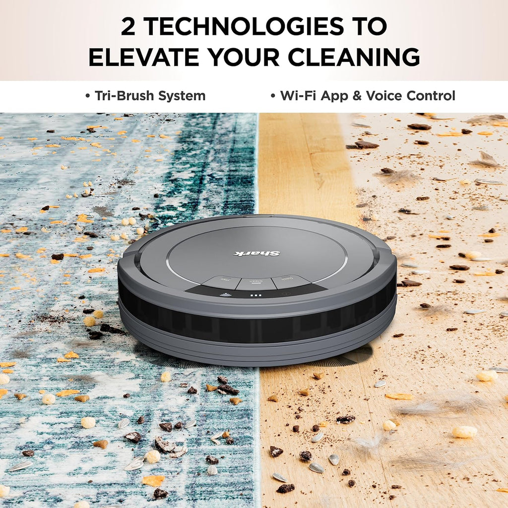 Voice Control Robot Vacuum with Matrix Clean Navigation Home Mapping 60-Day Capacity