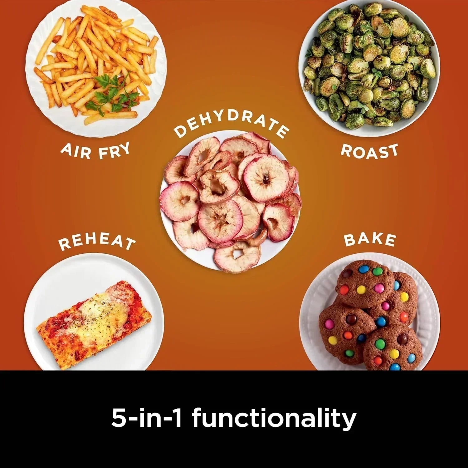 Ninja Air Fryer Pro XL 6-in-1 with 6.5 QT Capacity Max Crisp Air Fry Air Roast Bake