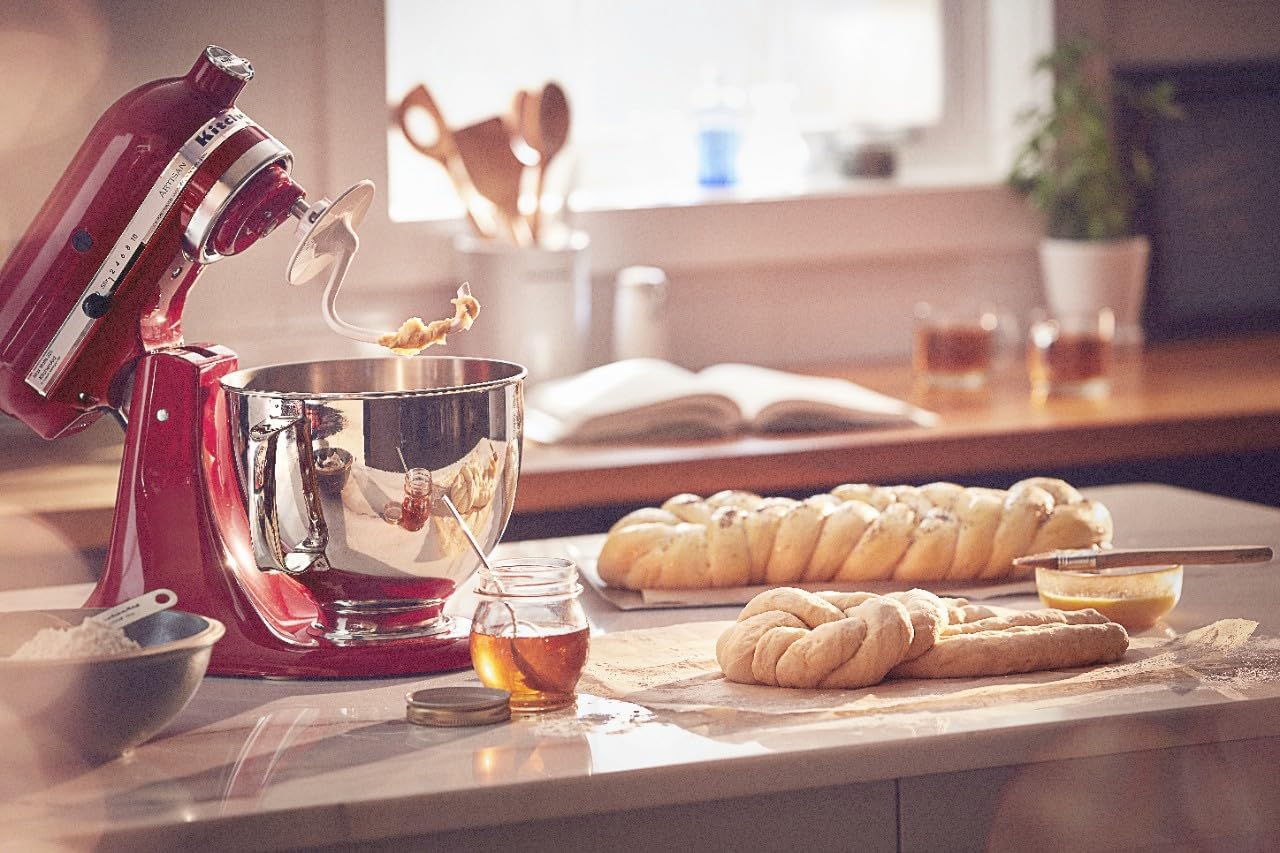 KitchenAid Artisan 5-Quart Tilt-Head Stand Mixer with Pour Flap