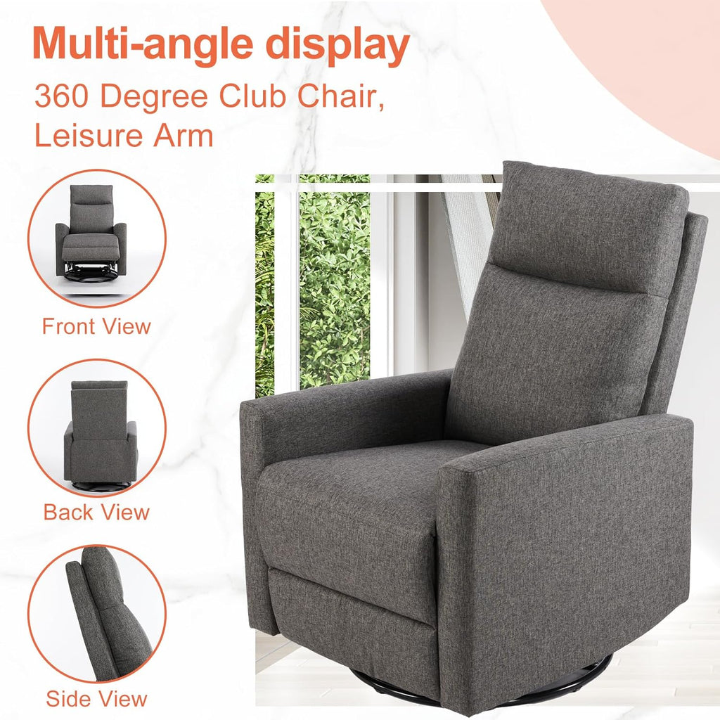Adult massage recliner adjustable home theater seat modern fabric recliner