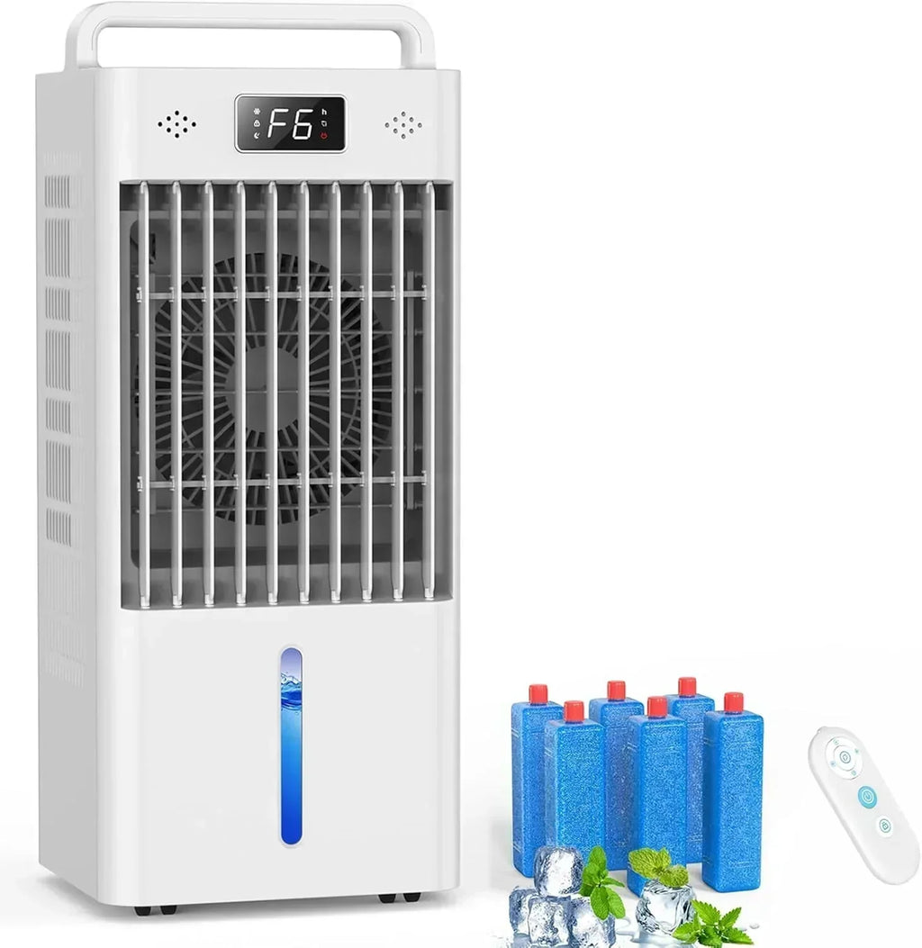 Windowless Portable Air Conditioners Evaporative Air Cooler 3 Modes & 3 Speeds 12H Timer